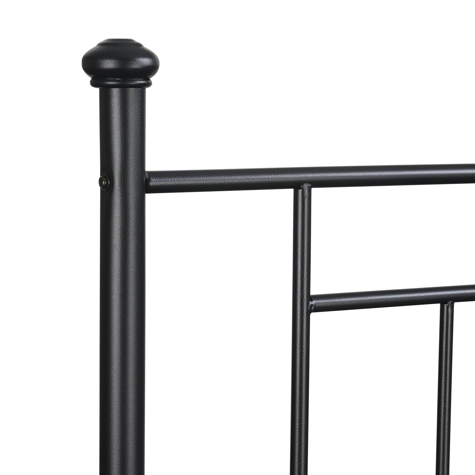 DHP Provo Full/Queen Metal Headboard - Black