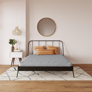DHP Dana 6" Quilted Mattress - Gray - Full