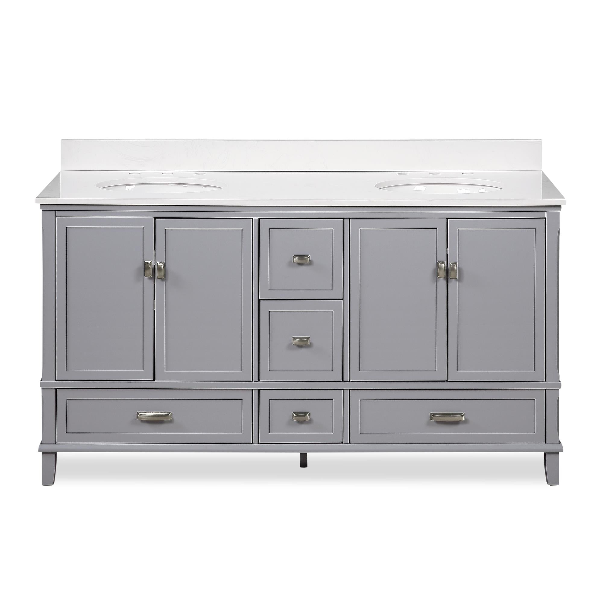 DHP Otum 60" Bathroom Vanity - Gray - 60"