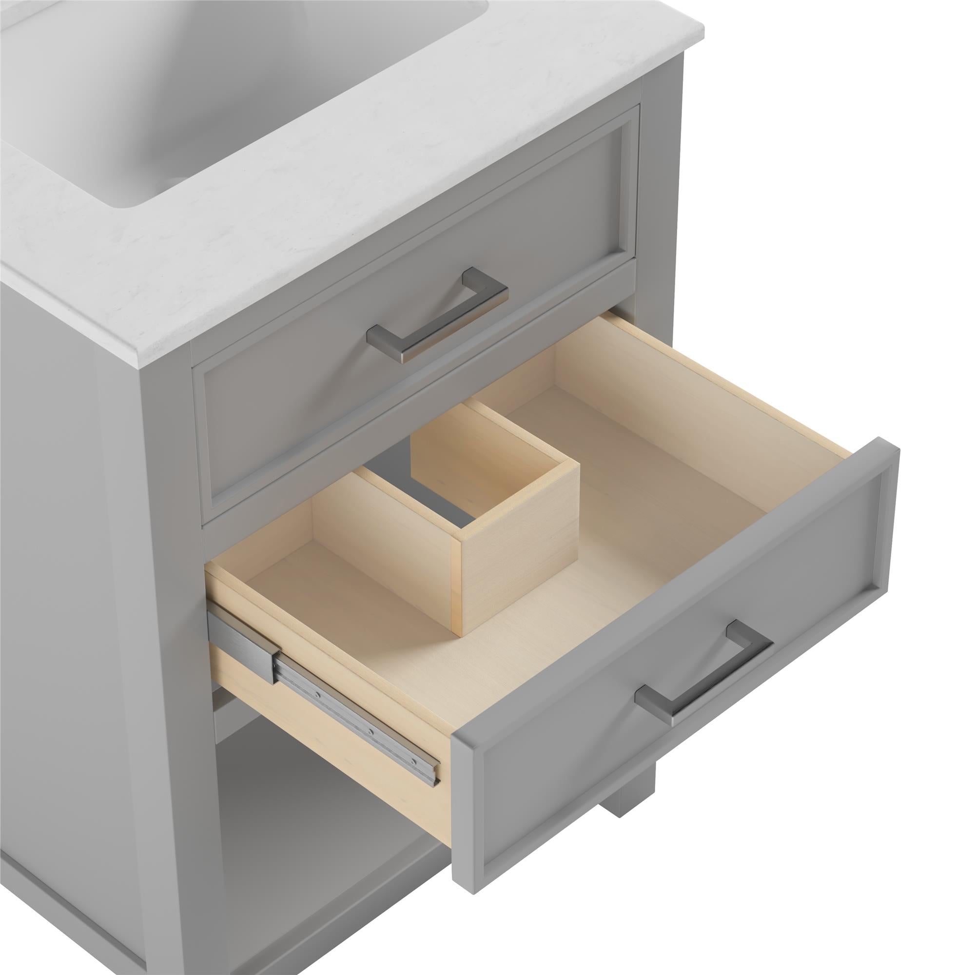 DHP Maine 24" Bathroom Vanity - Gray - 24"
