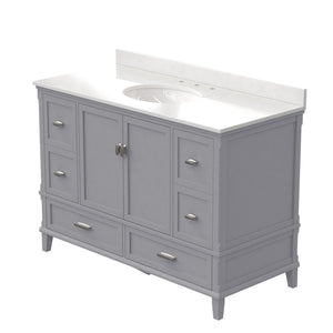 DHP Otum 48" Bathroom Vanity - Gray - 48"