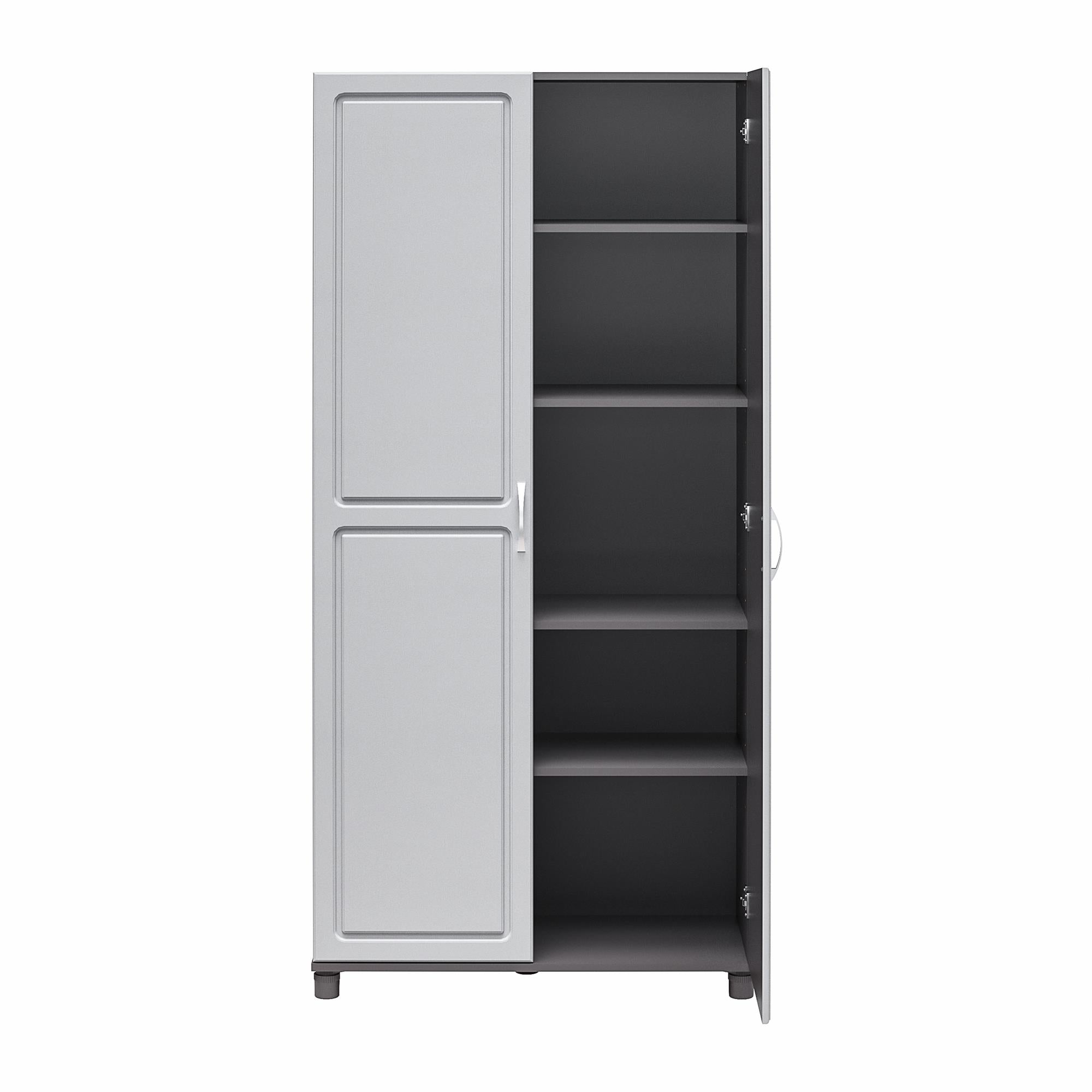 Systembuild Evolution Kendall 36" Utility Storage Cabinet Set of 2 - Gray