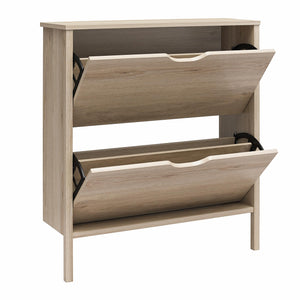 2-Tier Shoe Storage, Blonde Oak - Blonde Oak