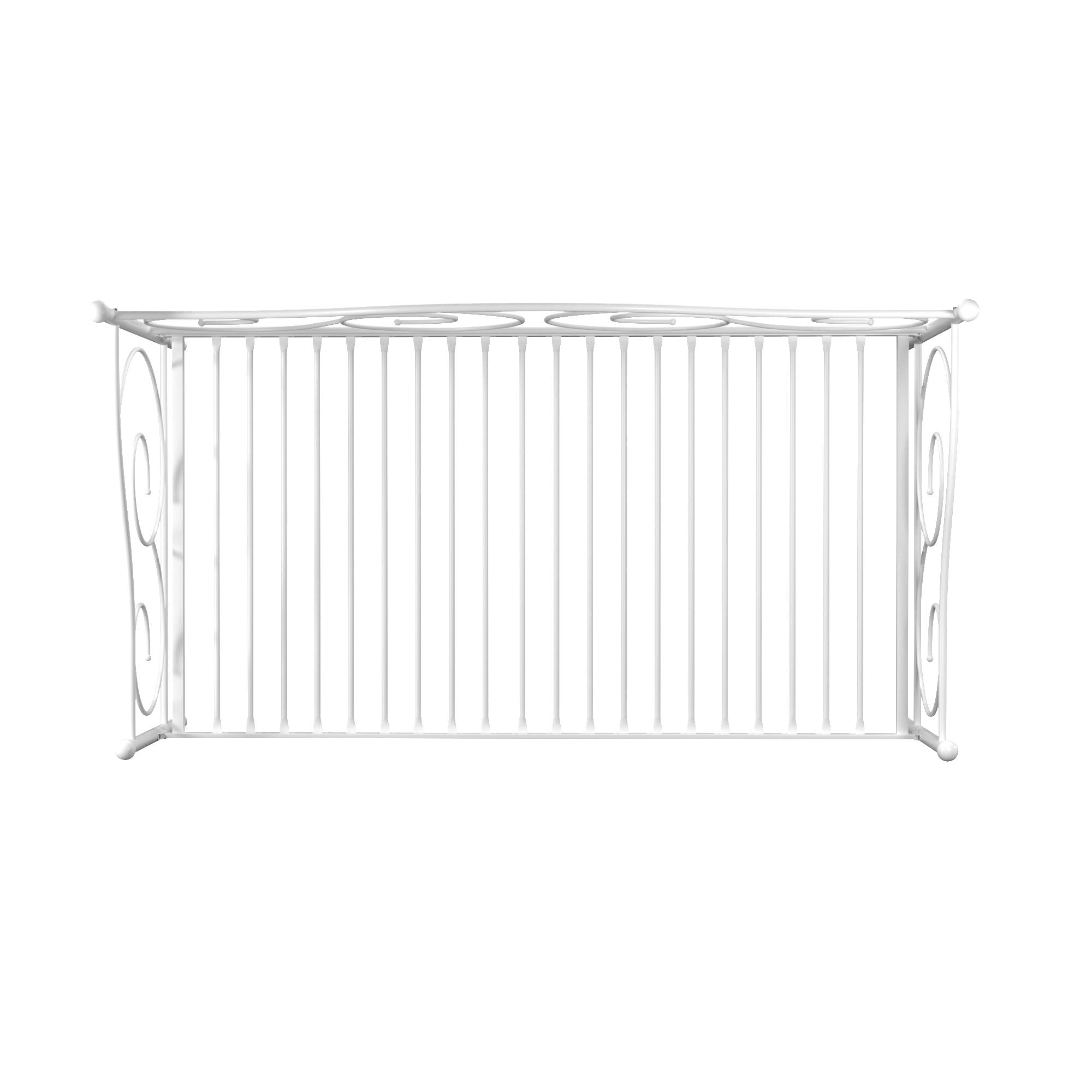 DHP Victoria Metal Daybed - White - Twin