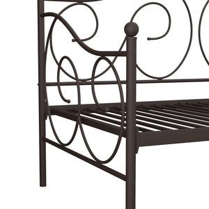 DHP Victoria Metal Daybed  - Bronze - Twin