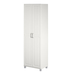 Systembuild Evolution Kendall 24" Utility Storage Cabinet - White